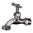 Llave De Chorro Cromada De 1/2  1