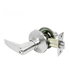 Cerradura Alcoba Manija Praga Yale Cromo Satinado 1