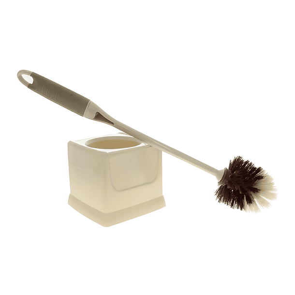 Set Cepillo De Inodoro Cuadrado 
