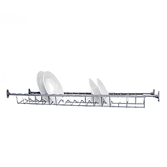 Juego Locero Europeo 80cm Cromado