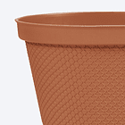 Matera Ovalada Rafia 40 Cm Terracota  4