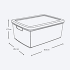 Canasta Fique 13.5 Litros Mocca 3