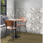 Base Decorada Vértice Multicolor Cara Única 3