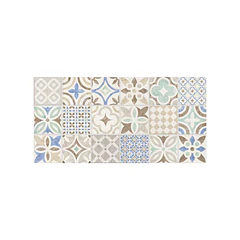 Piso Pared Tejada Multicolor Cara Unica 30 X 60