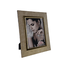 Porta retrato Beige Borde Dorado 5X7