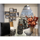 Juego Porta retrato Múltiple Mdf Beige 8Pz 2X52X52Cm  2