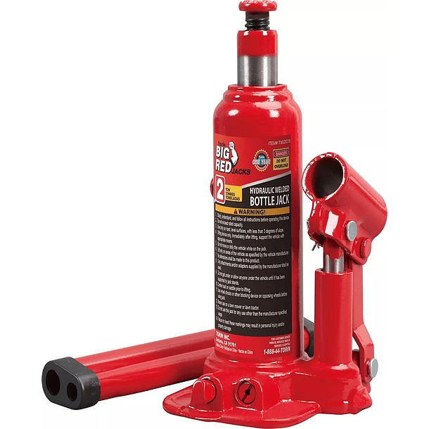 Gato Hidráulico Tipo Botella 2 Toneladas 