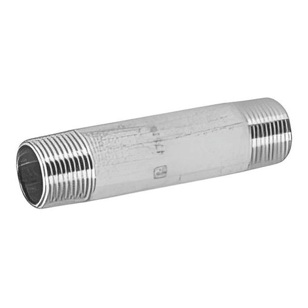 Nipple Galvanizado 3/8 - 2 Pulgadas 