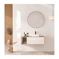 Pared Estructurada Castellana Blanco 30 X 45 