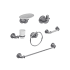 Kit Por 6 Accesorios Valencia Gris Perlado 1