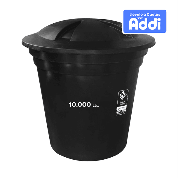 Tanque 10.000 Lts para Almacenamiento de Agua 