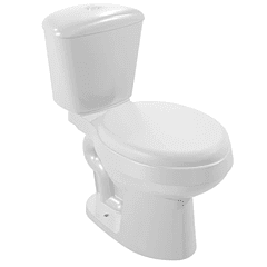 Combo Sanitario Mukura Redondo Sin Pedestal Blanco