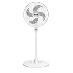 Ventilador Turbo Power con Pedestal Blanco