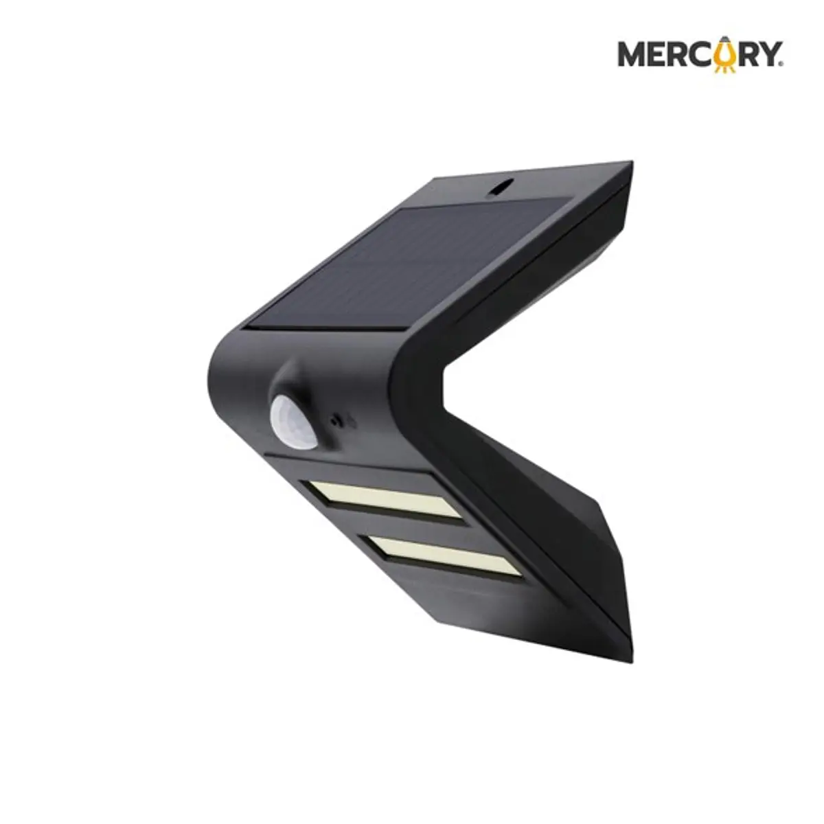 Aplique Solar Led Luxury Black 2WT Sensor ISL28
