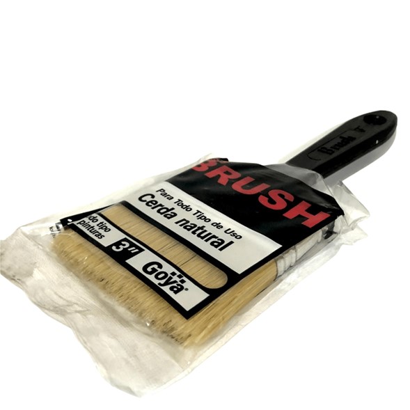 Brocha Cerda Natural Popular De 127 Mm
