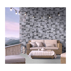 Fachaleta Estructurada Lilibeth Gris Caras Diferenciadas 30 X 45 