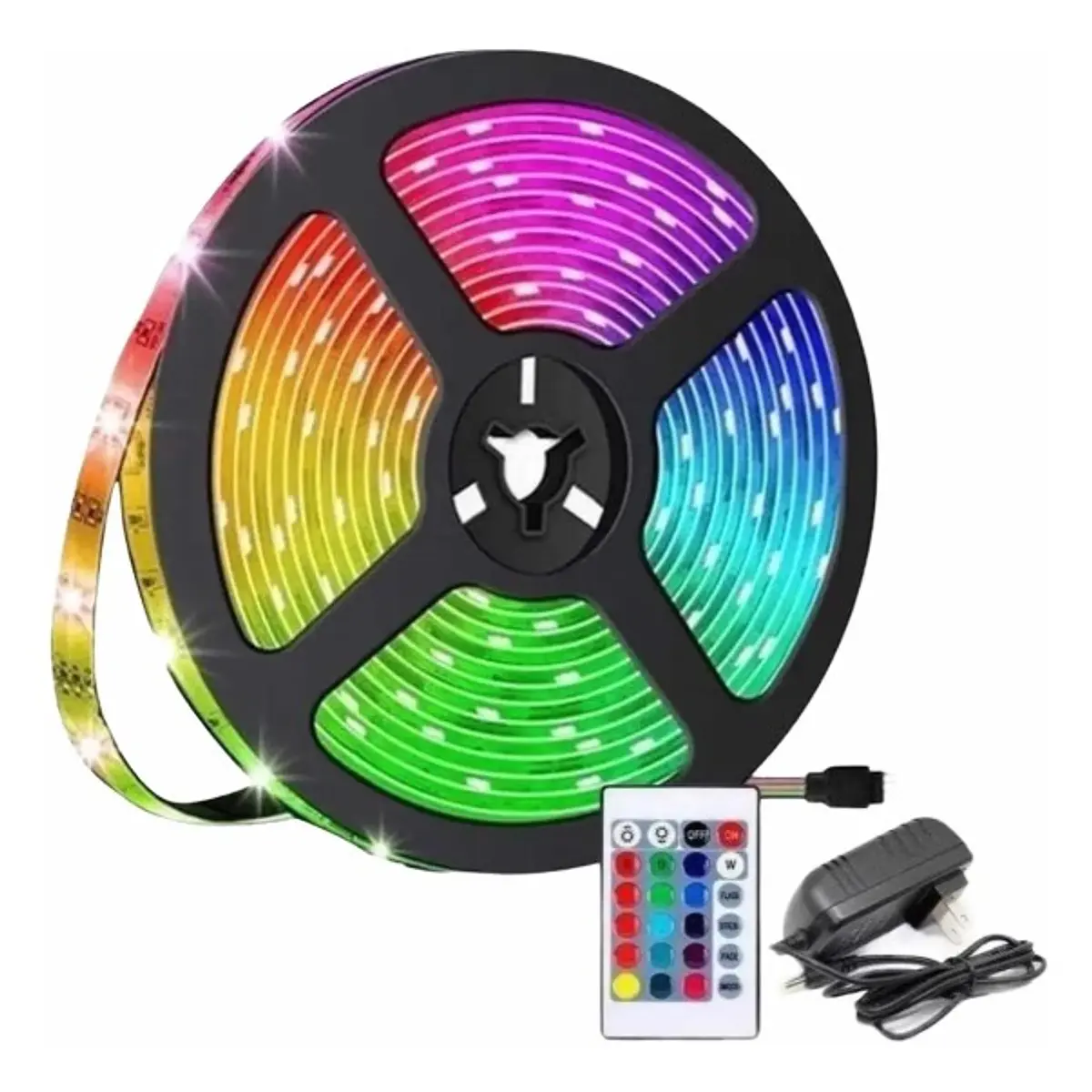 Cinta Led Colores RGB 12 X 5