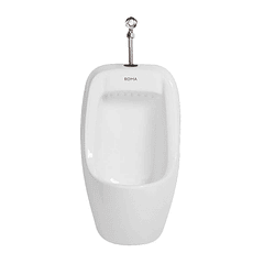 Orinal Barinas Mediano Blanco con Grifería Push Metálica