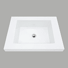 Combo Lavamanos Oslo + Mueble Monet 63x48 cm Blanco 2