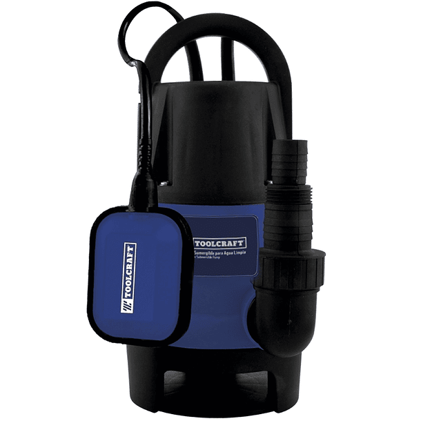 Electrobomba Sumergible para Agua Sucia 1-1/2 HP Toolcraft TC4460. 