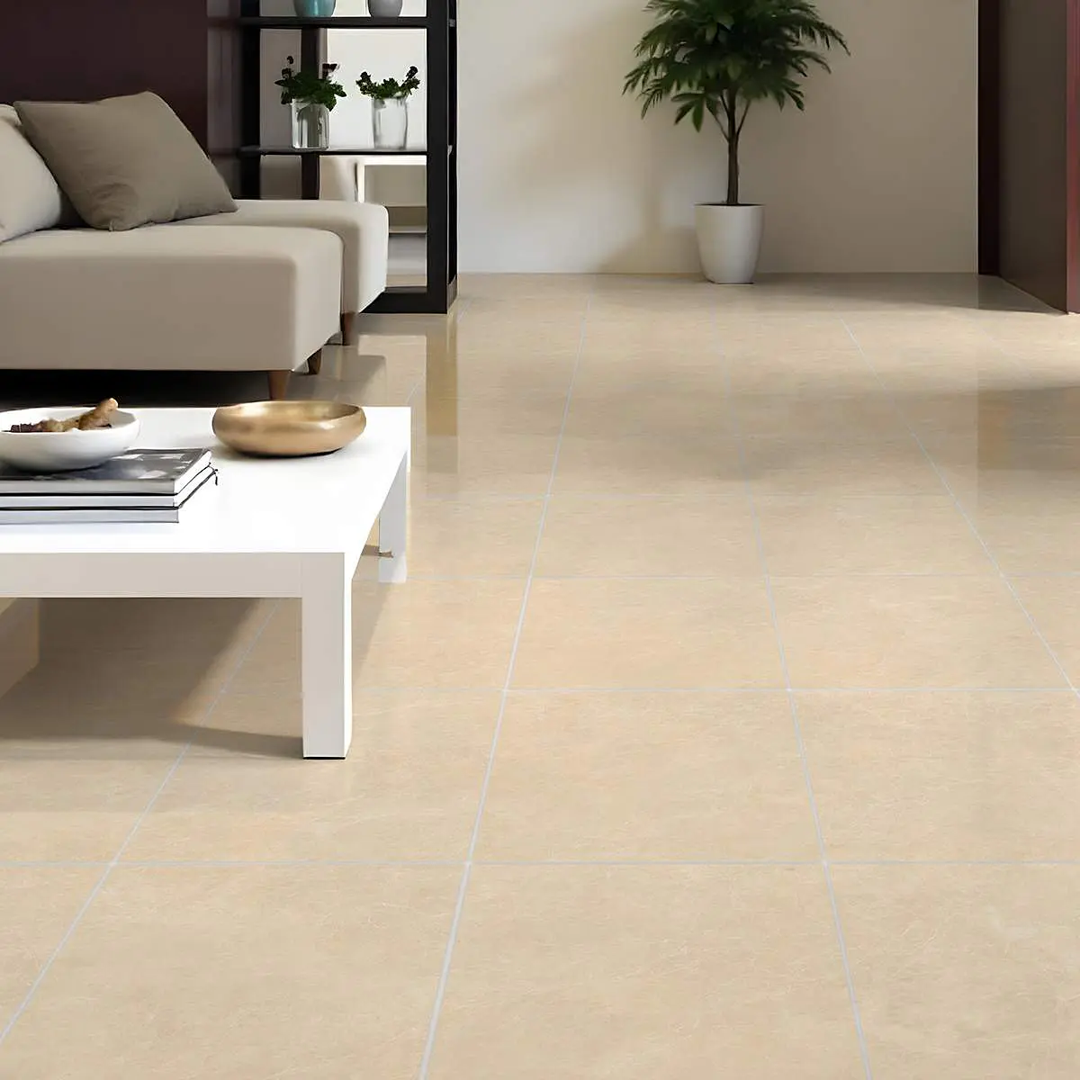 Piso interior Malambo Primera Calidad Beige 51 x 51 | 2,1 m2