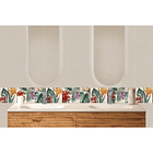 Base Decorada Jardín Multicolor Cara Única 20x60 2