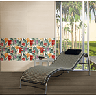 Base Decorada Jardín Multicolor Cara Única 20x60 5