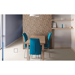 Piso Interior Pizarra Blanco 30.5x30