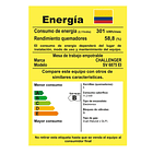 Estufa De Empotrar Challenger 5pt Gas Acero 75x51 Cm Si 6877 6