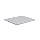 Repisa Recta Facility Blanca 1,5x40x60cm Prat-k 3