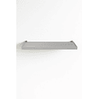 Repisa Recta Duetto Cemento con Soporte y Borda Gris 4x10x60cm Prat-k 2