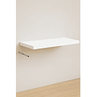 Repisa Recta Flutua Blanca de 1,5x25x40 cm  2