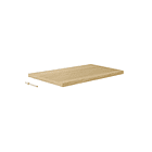 Repisa Recta Flutua Miel Soporte Invisible 1,5x25x40CM Prat-k 1