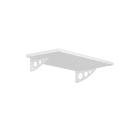 Repisa Recta Vangard Blanca 1,5x25x100cm Prat-k 1