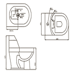 Sanitario One Piece Alongado Hebe Stretto 2