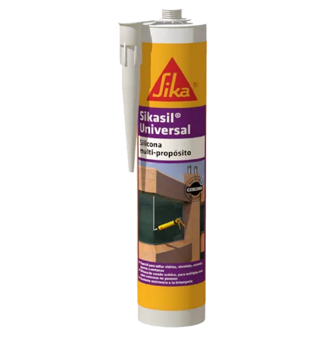 SIKASIL UNIVERSAL TRANSP CARTUCHO 280ML