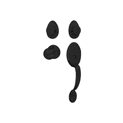 Cerradura Yale Wales Negra US10B 