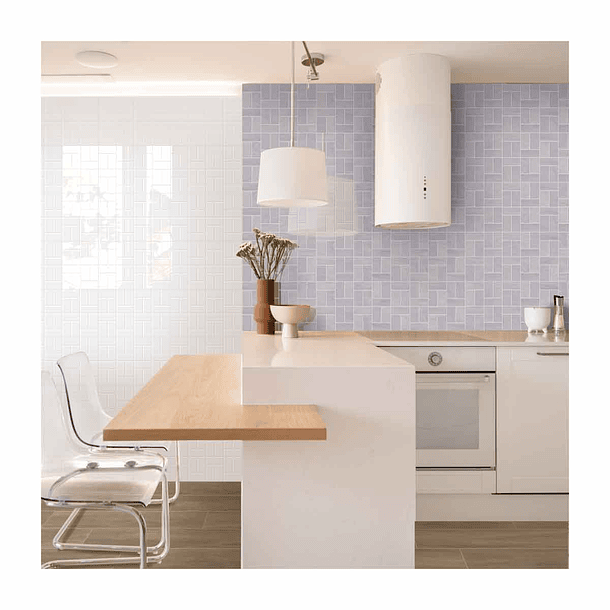 Pared Estructurada Castellana 30x45 Segunda Calidad Blanca Corona 2