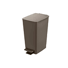 Basurero Pedal Slim Mocca 8lts Rimax  1