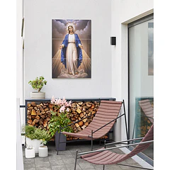 Mural Virgen Medalla Milagrosa 3pz 30x60