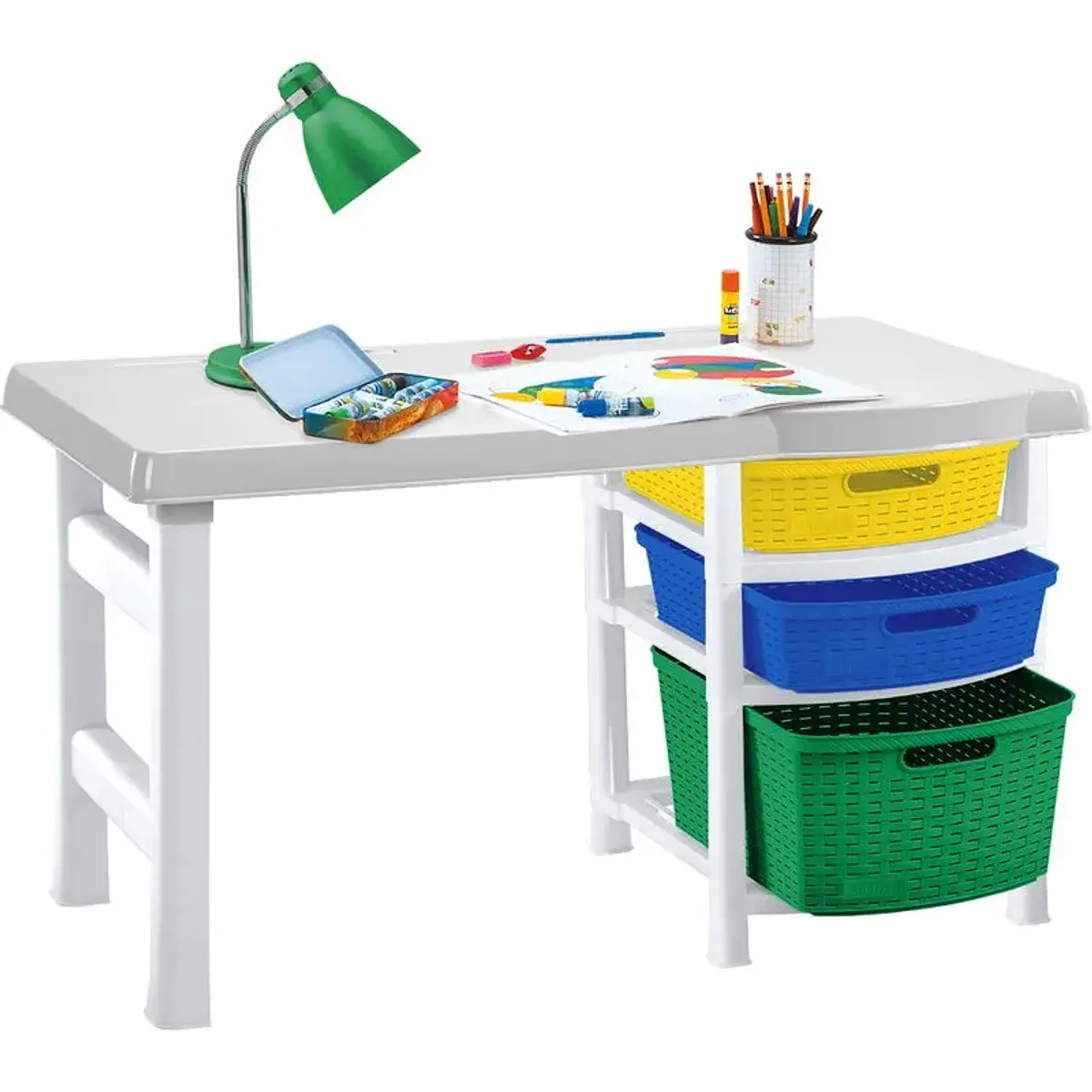 Escritorio Infantil Kids Desk Tricolor Rimax