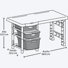 Escritorio Infantil Kids Desk Tricolor Rimax 4