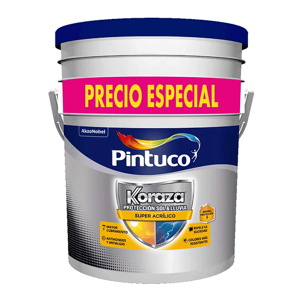 Koraza Cuñete Blanco 5gl 1