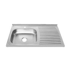 Lavaplatos Socoda Vital Basic 100x52 con Poceta izquierda