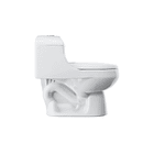 Sanitario Montecarlo Novo Single Redondo Blanco Corona 5