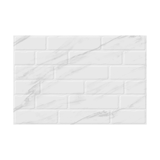 Pared Marmolizada y Estructurada Guatavita Blanco 30x45 Corona Primera Calidad 1