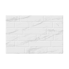 Pared Marmolizada y Estructurada Guatavita Blanco 30x45 Corona Primera Calidad 3