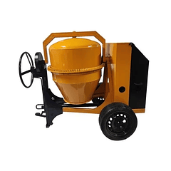 Mezcladora de Cemento 1.5 Bultos con Motor Diésel 10HP