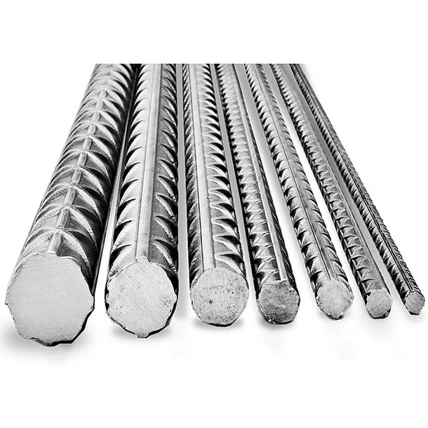 Varilla Milimétrica Corrugada 3/8” (7 mm) x 6 metros 