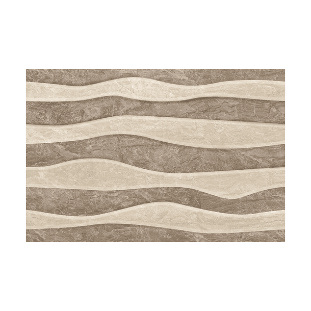 Pared Marmolizada y Estructurada Nexo Café 30x45cm Corona 3